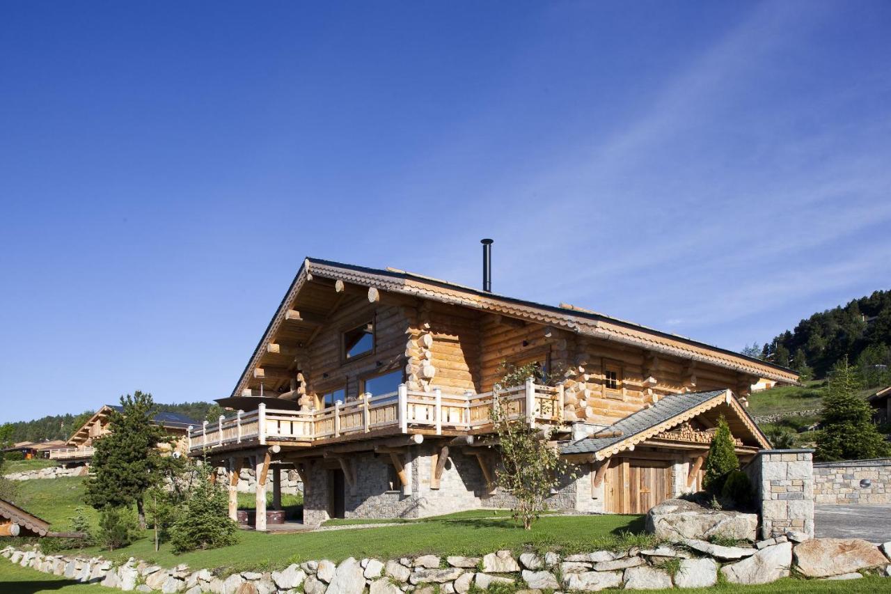 Chalet De Luxe "Lodge Des Sens" - Jacuzzi & Sauna - 12 Pers Bolquere Exterior photo